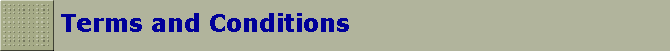Terms and Conditions